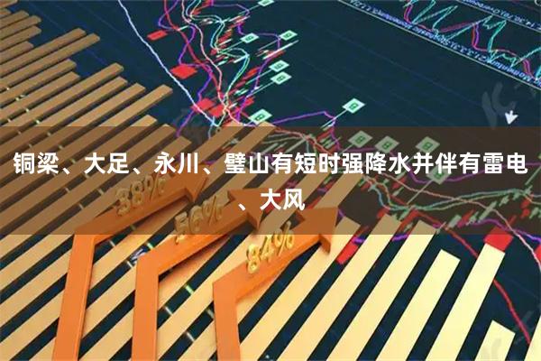 铜梁、大足、永川、璧山有短时强降水并伴有雷电、大风